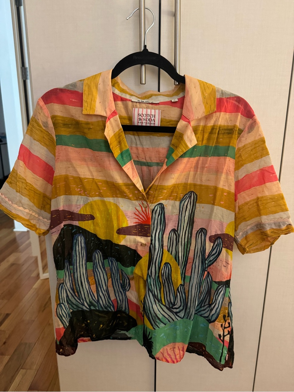 Scotch & Soda desert patterned blouse - Large